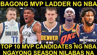 Bagong MVP Ladder ng NBA NILABAS na Lebron PASOK pa sa Top 10  Jokic UNA pa rin [upl. by Tristis864]