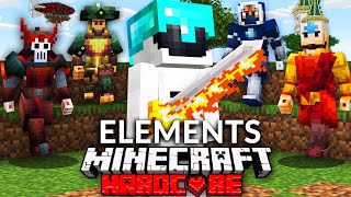 100 Players Simulate Minecrafts Elemental Tournament [upl. by Annala474]