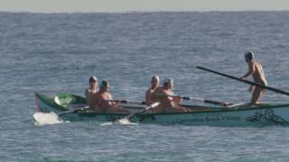 Staminade and Surf Boat Rowing at Currumbin Gold Coast [upl. by Srini]