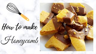 How to make easy honeycomb [upl. by Usanis207]