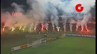 Coreografia Ultras Ternana contro il Cagliari  Serie B  Stagione 20002001 [upl. by Allak]