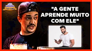 O GUSTTAVO LIMA SÓ PENSA EM TRABALHO GEORGE HENRIQUE – Cortes do Conceito Talk Show [upl. by Intyre]