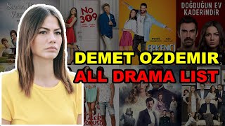 Demet Ozdemir Drama List  Demet Ozdemir Dramas in Hindi  Erkansi Kus in Hindi [upl. by Vannie]