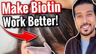 Biotin for Receding Hairline  Watch This BEFORE Taking Biotin for Hair Skin and Nails [upl. by Gifford]