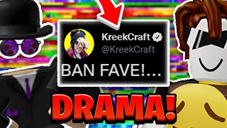 ROBLOX HACKER TUBERS93 HACKED FAVE KreekCraft VS Tubers93 Vs FaaveFAVE DRAMA [upl. by Guyer816]