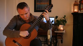 Prelude No1 by Francisco Tárrega Matthew McAllister Guitar [upl. by Adnilra689]