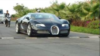 Bugatti Veyron in Hyderabad India Part 1 [upl. by Witkin393]