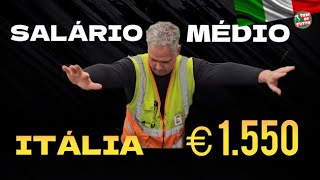 Salario medio na Italia de 1550 € [upl. by Airretnahs755]