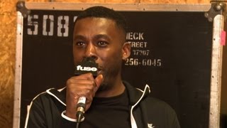 GZA on Lecturing at Harvard New Album Dark Matter  SXSW [upl. by Shaver]