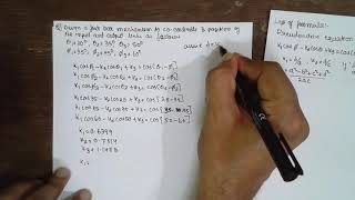 FREUDENSTEINS EQUATIONANALYTICAL SYNTHESIS OF FOUR BAR MECHANISM Problems1 [upl. by Jenkins]