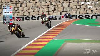 ❗ Somkiat Chantra Vs Fermin Aldeguer❗Moto2 Sachsenring German Grand Prix GermanGP 2024 [upl. by Ramso]