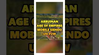 Sale Age of Empires Mobile y es un PAY TO WIN total trasherk ageofempires [upl. by Etan]