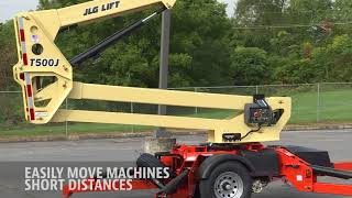 JLG® TowPro® Drive and Set Option Do It All from the Platform [upl. by Leuqer]