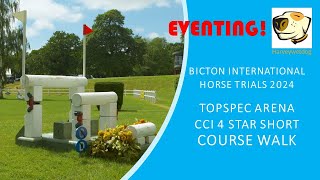 A Walk Around the Topspec Arena Bicton International Horse Trials 4S Thursday [upl. by Tchao]