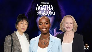 Ali Ahn Sasheer Zamata amp Debra Jo Rupp Talk Agatha All Along  Interview [upl. by Ruhtra302]