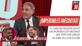 ¡IMPERDIBLES ANÉCDOTAS DE RUGGERI CON BILARDO El Cabezón recordó sus épocas en la Selección [upl. by Douglas93]