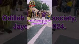 Odilleh hunting society the Gambia Jayea play 2024 [upl. by Gonick]