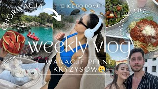 Chorwacja 🇭🇷 55 stopni w kamperze 🤯 Musieliśmy skrócić wakacje 😥 Kemping na Krk ⛺️ [upl. by Nilad599]