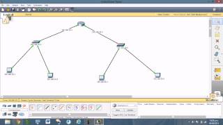 CONFIGURACION DE ROUTER Y SWITCH EN CISCO PACKET TRACER [upl. by Aralomo]