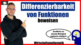 Differenzierbarkeit von Funktionen beweisen [upl. by Sitoel]