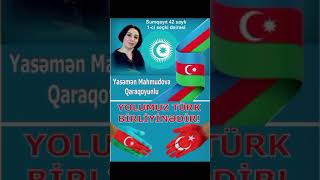 UĞURLAR OLSUN ELİMİZİN DƏYƏRLİ ZİYALI EL QIZIMIZ YASƏMƏN XANIM HAMI DƏSTƏK OLSUN [upl. by Lenuahs708]