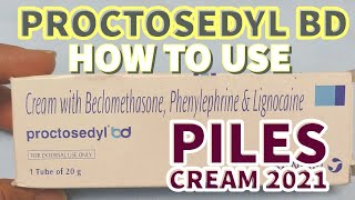 Proctosedyl Bd Cream How to use  Beclomethasone phenylephrine amp Lignocaine Cream Uses  Proctosedyl [upl. by Steep]