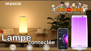 Maxcio Lampe de chevet Connectée sous TuyaSmartlife [upl. by Kallman]