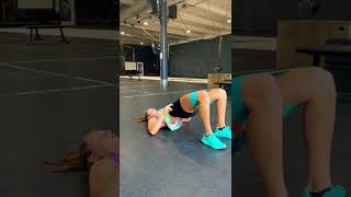 Knees banded Glute bridge with abduction [upl. by Omrellug]