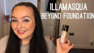 Illamasqua Beyond foundation review and wear test LN2  First impression  Illamasqua foundation [upl. by Jarvis263]