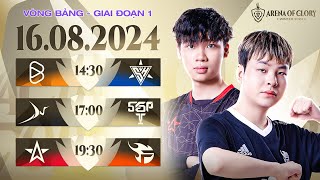 BOX VS SH  BSS VS SGP  1S VS FPT  VÒNG BẢNG ĐTDV MÙA ĐÔNG 2024  NGÀY 1608 [upl. by Lebam362]