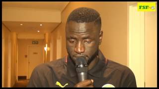 Cheikhou KOUYATE quot nous sommes prêts pour gagner le match contre lAfrique du Sudquot [upl. by Nylisoj590]