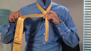 How To Tie and Dimple your Necktie Half Windsor [upl. by Ariem]