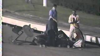 1990 Yonkers Raceway horse racing accident [upl. by Ranzini]