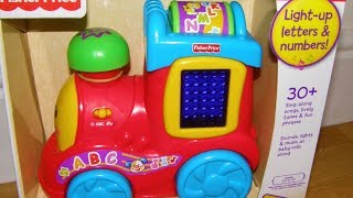 Fisher price laugh and learn abc train musical toy [upl. by Odracir]