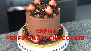 Ganache De CHCOCOLATE crema De CHOCOLATE Claudio Us [upl. by Adnirolc]