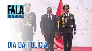 Altas patentes da Polícia saúdam Filipe Nyusi na qualidade de Presidente da República PortalFM24 [upl. by Spielman760]