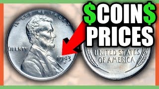 WHAT IS A 1943 STEEL PENNY WORTH  RARE PENNY WORTH MONEY [upl. by Akimak575]