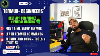 Termux for Beginners  Learn Termux Commands Tools and Utilities in Hindi 2022 termux [upl. by Anifares]