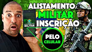 Como Fazer o ALISTAMENTO MILITAR PELO CELULAR  CERTIFICADO CAM [upl. by Hildagard476]