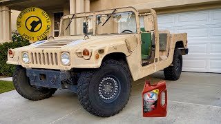 HMMWV Power Steering Fluid Flush [upl. by Cutler834]