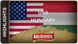 Foligno nets pair of goals  USAHungary HL  IIHFWorlds 2016 [upl. by Nyltyak]