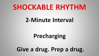 ACLS Shockable Rhythm Protocol 3 concepts [upl. by Dilan6]