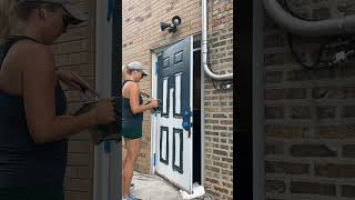 How To Paint an Exterior Metal Door [upl. by Bock]