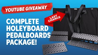 GIVEAWAY 🎁 Time Is Running Out  COMPLETE Holeyboard Pedalboards Package [upl. by Latimer]