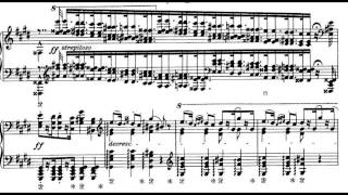 Liszt  Hungarian Rhapsody No 12 AudioSheet Cziffra [upl. by Earas]