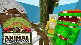 Minecraft Switch  Mario Hide and Seek  Disneys Animal Kingdom GONE WILD 19 [upl. by Simetra]