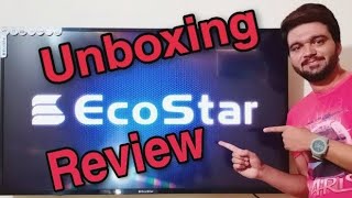 Ecostar LED TV 49 Inches  49U571 Unboxing Full HD [upl. by Valente]