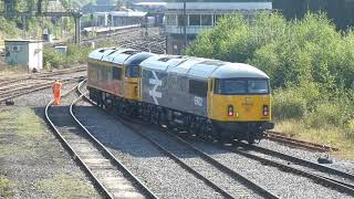 Trains at Tonbridge West Yard  22 September 2021 [upl. by Burdett]