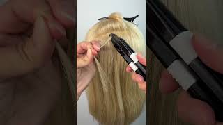 How to Safely Remove V Light Hair Extensions  Ouxun Hairs Tutorial virginhairextensions [upl. by Akemrej]