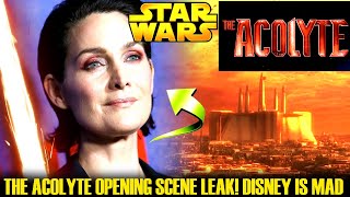 The Acolyte Opening Scene Leak amp Disney Is Mad About It Changes Are Coming Star Wars Explained [upl. by Dun]